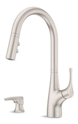 Arvada Pull-Down Kitchen Faucet, Stainless Steel