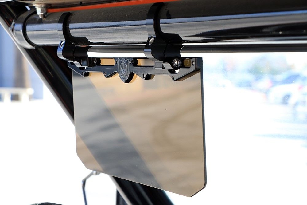Tinted Aluminum Sun Visor, 12-in
