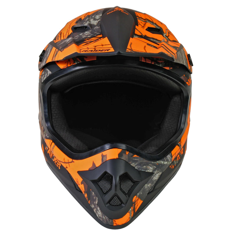 Ambush V2 Off-Road Helmet, Adult, Oak Orange, Assorted Sizes D8547