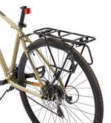 Adjustable Rear Bike Rack, Lightweight, Aluminum, Black