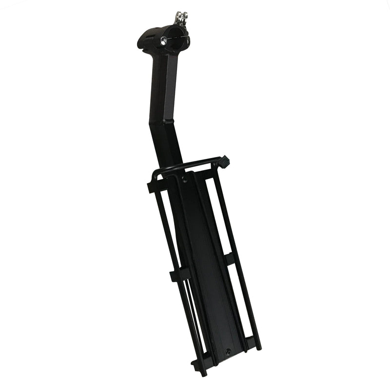 Alloy Seat Bike Cargo Rack, Black A4327