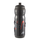 High Flow Valve Bike Water Bottle, Black