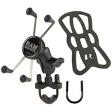 RAM X-Grip Large Phone Mount with Handlebar U-Bolt Base