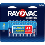 HIGH ENERGY AA Alkaline Batteries, Long Lasting, All Purpose, 24-pk