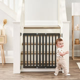 Wooden Top of Stairs Baby Gate