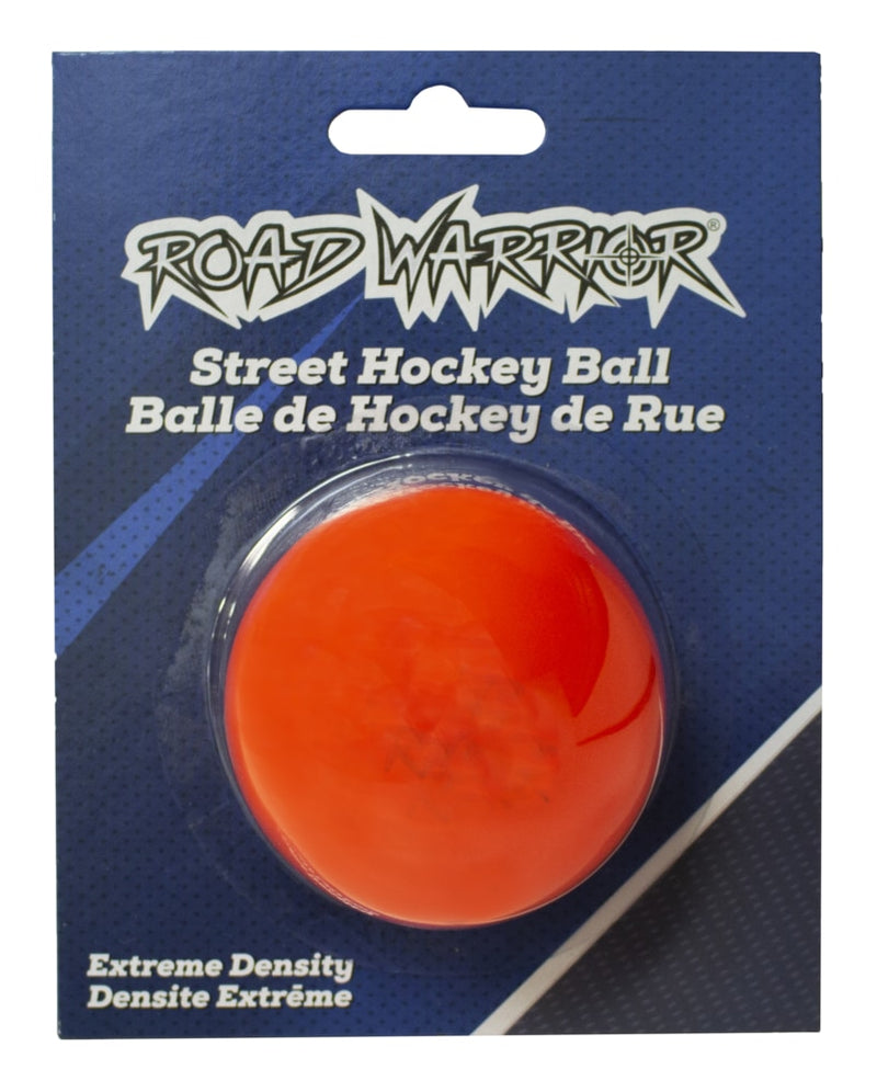 Warm Weather Heavy Street Hockey Ball, Orange D6273