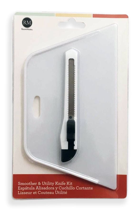 Wallpaper Smoother and Knife Kit, White U5871