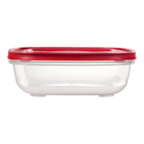 Easy Store Rectangular Food Storage Container, Stackable, 14-Cup