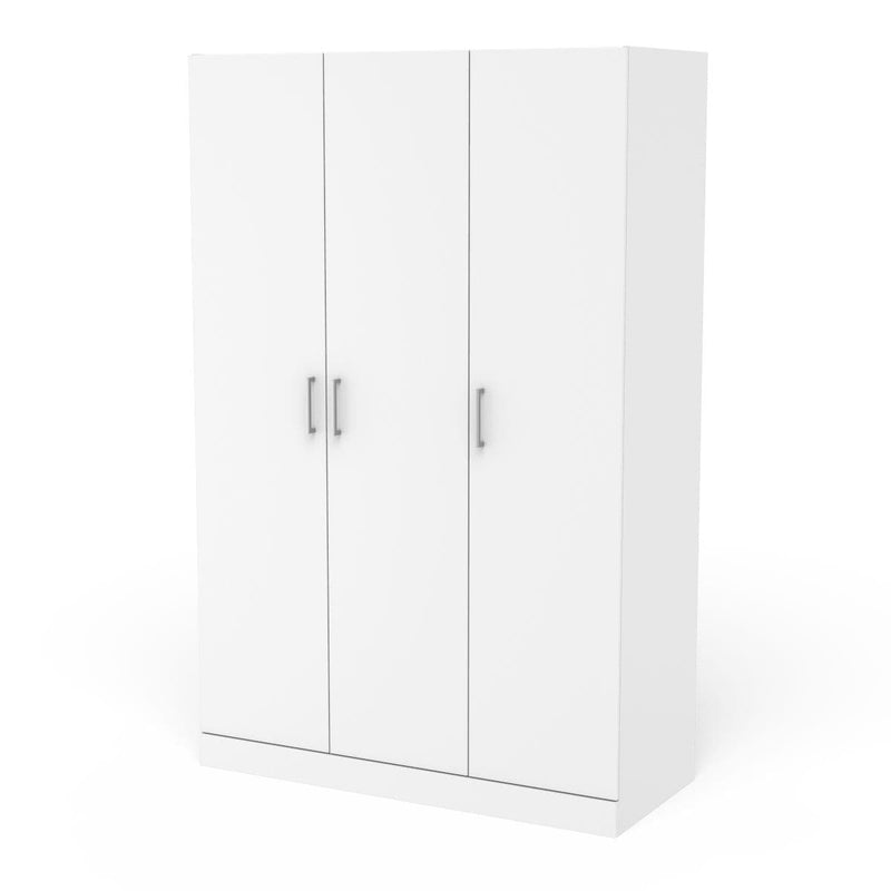 3 Drawer Wardrobe White E8704