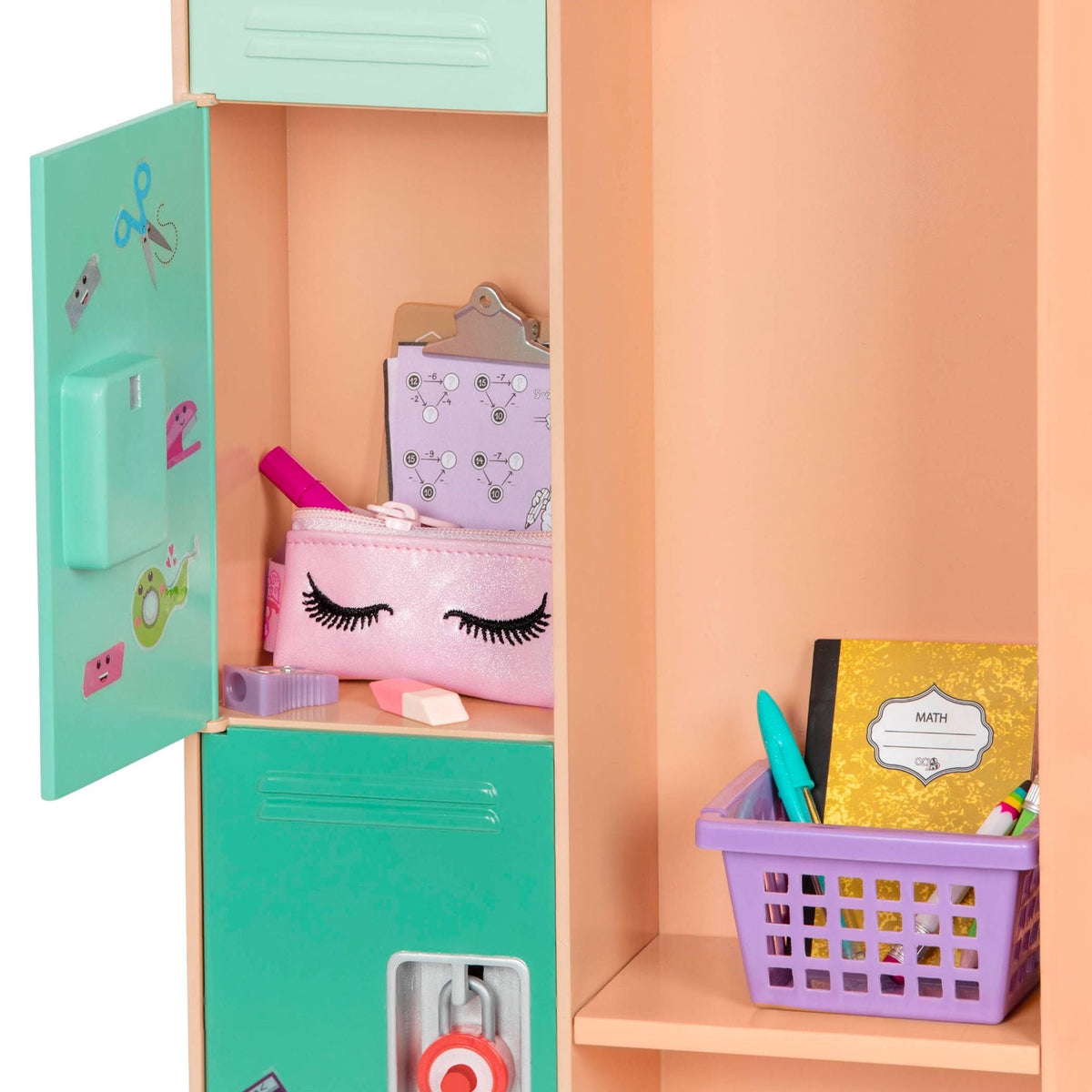 School Locker Playset