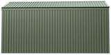 10x14-ft Green Corrosion-Resistant Lawn Care Storage Shed