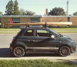 Roof-Mounted Surf & Paddle Board Rack, Black