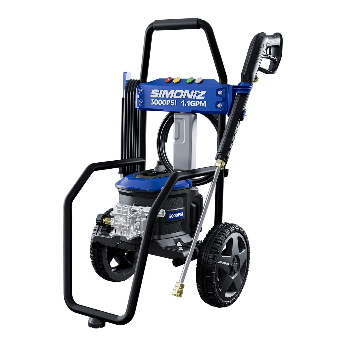 Heavy-Duty Electric Pressure Washer, 3000 PSI