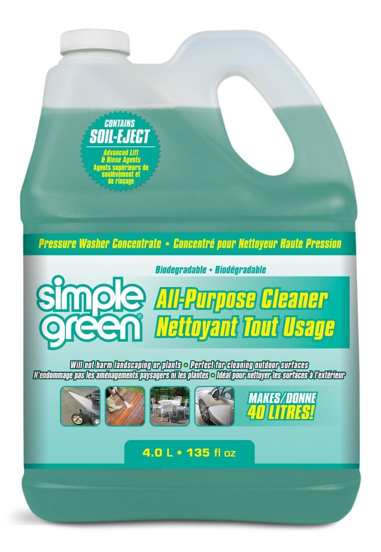 All-Purpose Concentrate Pressure Washer Detergent, 4L