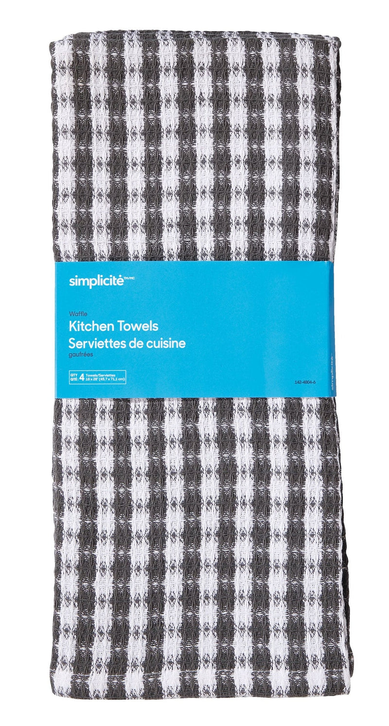 Waffle Dishcloths, 4-pk O8203