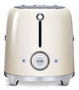 50's Retro 2-Slice Toaster, Cream