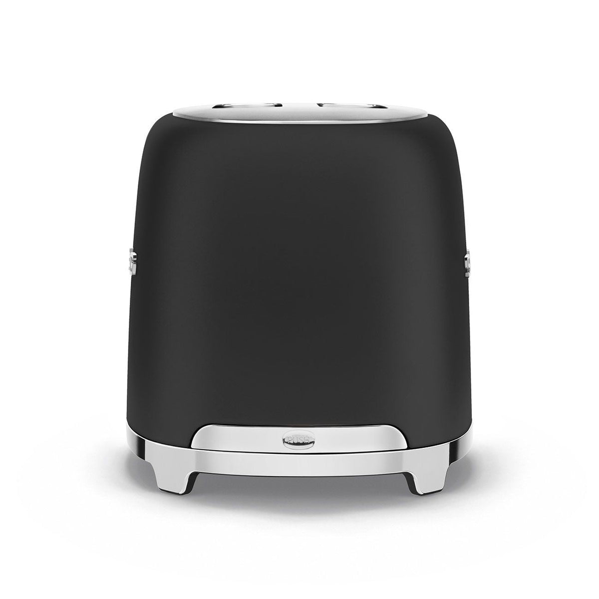 50's Retro Style Wide Slot Pop Up Electric Toaster with 6 Settings, 2-Slices, Matte Black