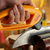 Axe and Machete Hand Sharpener with Soft-Grip Handle