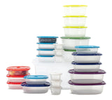 Polypropylene Food Storage Container Set with Lids, 26 Count