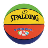 Rookie Gear Youth Kids' Indoor/Outdoor Multi-Colour Composite Basketball, Size 5 (27.5-in)