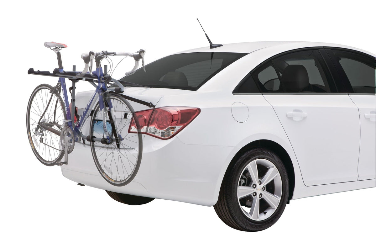 SR3162 Back-Up 3-Bike Trunk Mount Bike Rack with 6 Adjustable Straps, Granite Grey