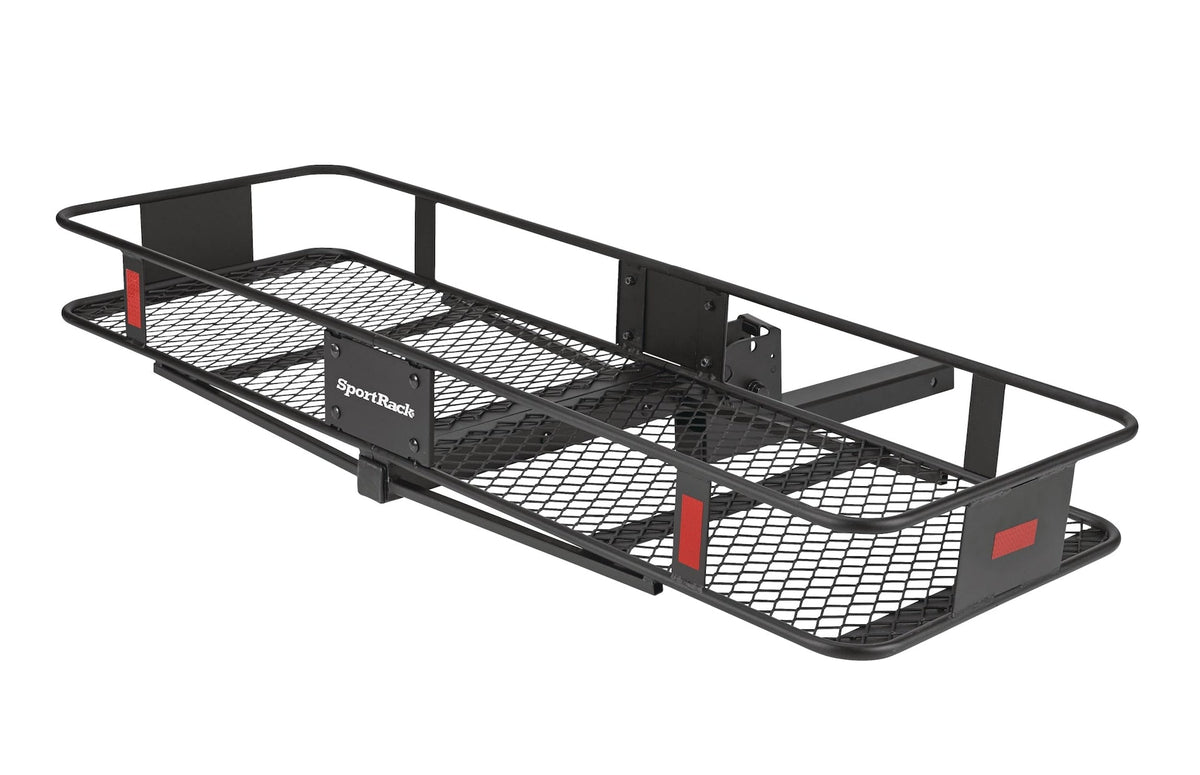 Vista Hitch Mount Folding Cargo Basket, Fits 2-in Receivers