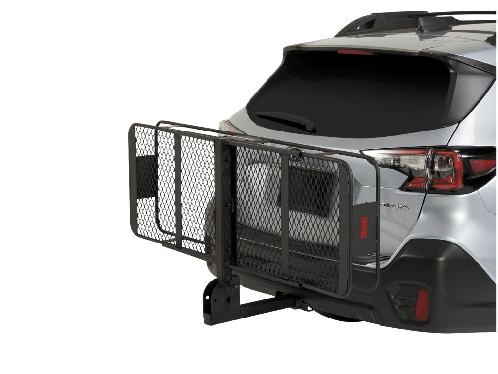 Vista Hitch Mount Folding Cargo Basket, Fits 2-in Receivers