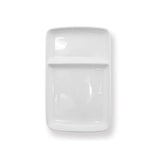 Oven & Dishwasher Safe Ceramic Fondue Plate, Serves 2, 6-pc