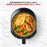 Round Non-Stick Parchment Paper Air Fryer Liner, 50-pk
