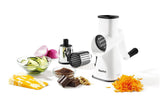 Stainless Steel Drum Grater with Suction Cup Base