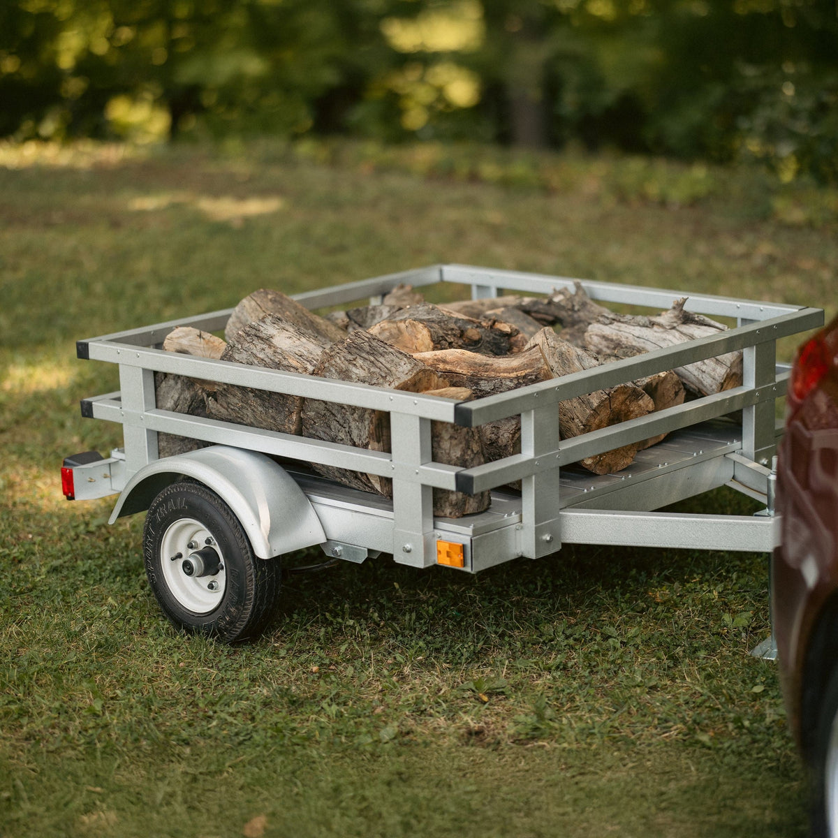 4x4-ft Rail Side Galvalume Plus Kit Trailer