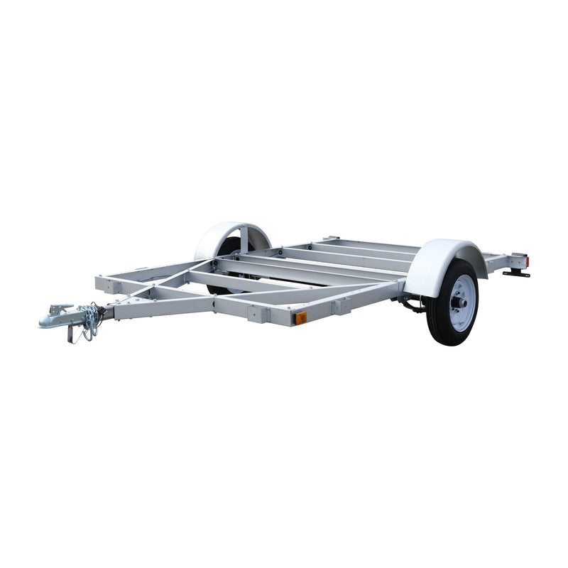 5x8-ft Open Frame Galvalume Plus Kit Trailer E9073