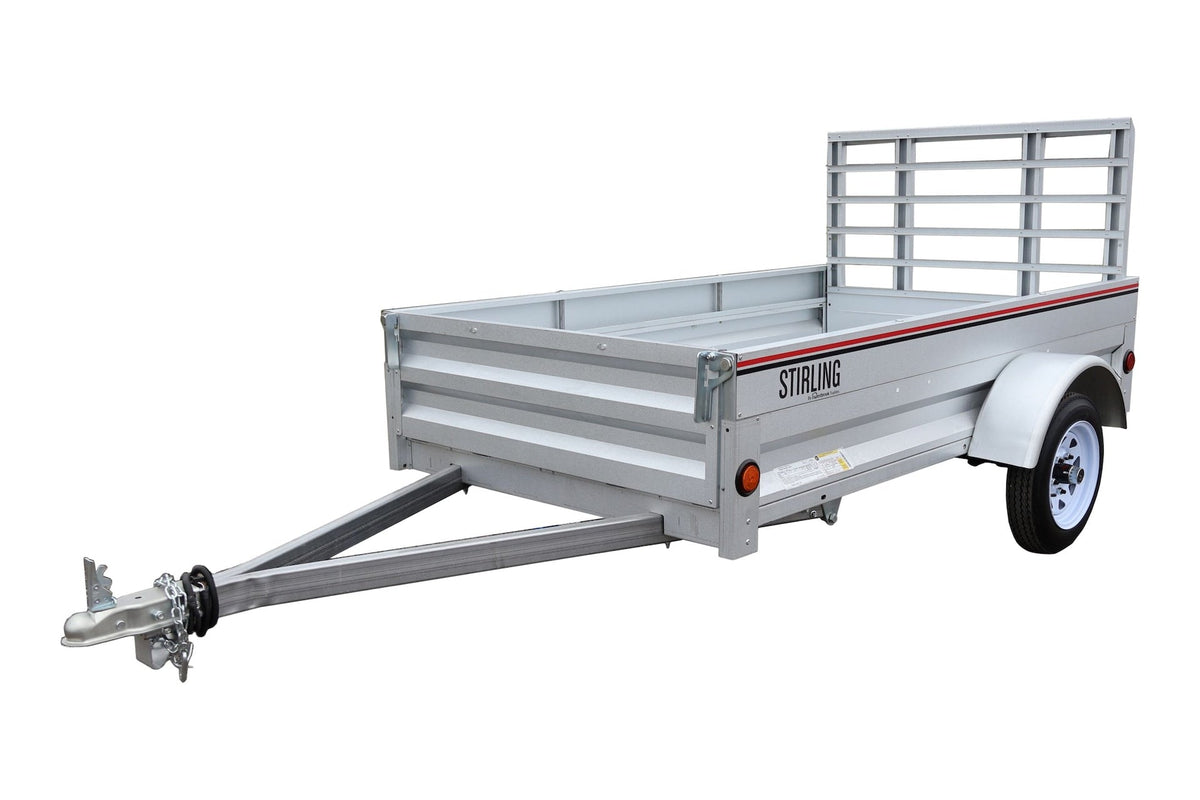 Galvalume Plus Box Trailer, 4-ft x 7-ft