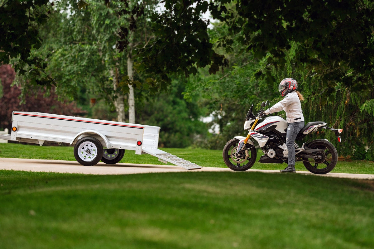 Galvalume Plus Box Trailer, 4-ft x 7-ft