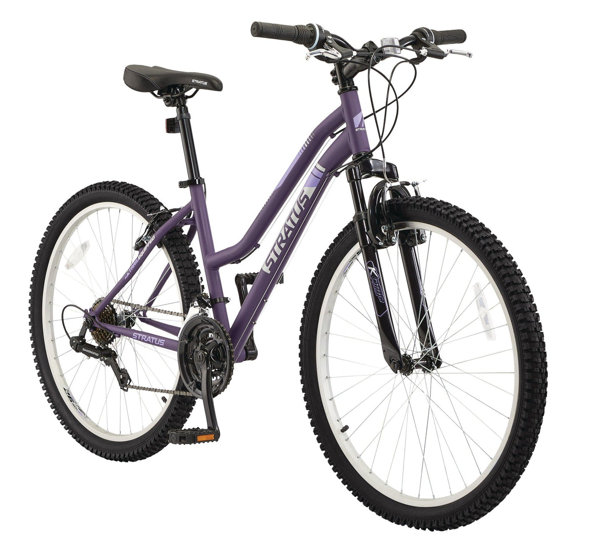 Phaser Hardtail Mountain Bike, 26-in Wheel, Purple