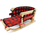 Grizzly Sleigh with Plaid Pad