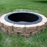 Decor Heavy Duty Fire Pit Ring Liner, 39-in