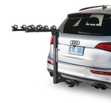 Dual Arm Hitch Mounted Hanging Bike Carrier, 4-Bikes