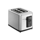 2-Slice Stainless Steel Digital Toaster, Extra wide slots, 7 Browning levels