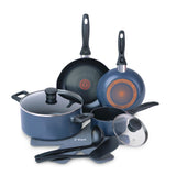 Viva Aluminum Non-Stick Cookware Set, Blue, 10-pc