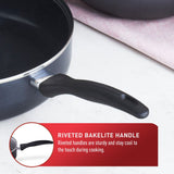 Viva Non-Stick Cookware Set, Black, 9-pc