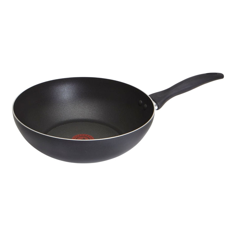 Viva Stir Fry Wok, Non-Stick, Dishwasher & Oven Safe, Black, 28cm E701