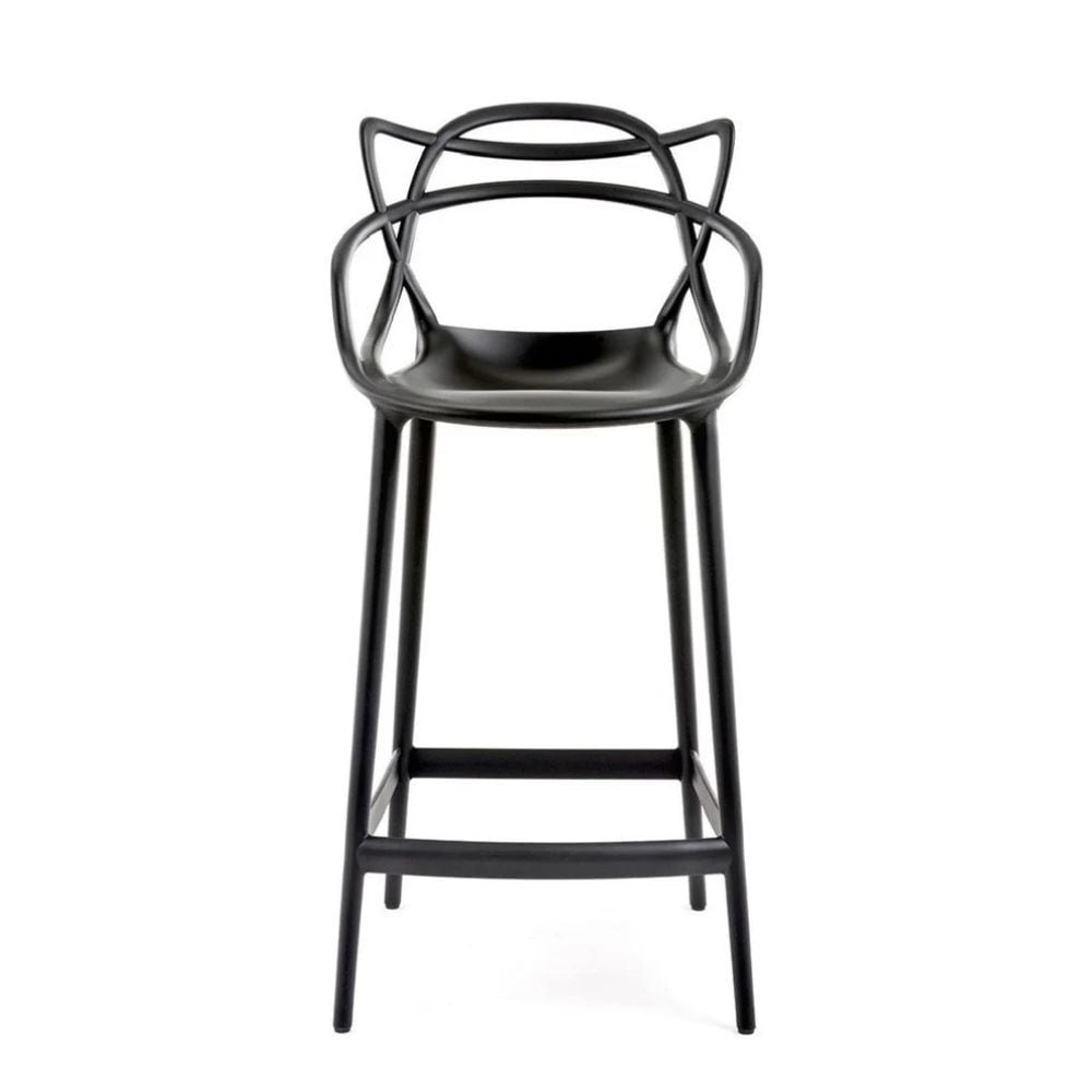 Black Molded Polypropylene Keeper Stool