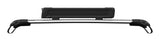 SnowPack Stainless Steel Roof Top Mount Ski/Snowboard Rack, Large, Black, 2-pc