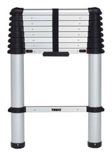 Van Ladder, Extendable with Storage Bag, Silver, 8.5-ft