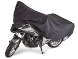 Premium Polyester Motorcycle Cover, Black, X-Large