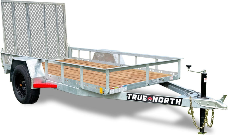 60-in x 10-ft Galvanized Utility Trailer F2835