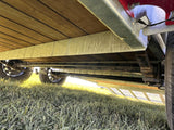 83-in x 16-ft Tandem Axle Utility Trailer, Galvanized