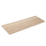 type A Floating Wall Shelf Board, Oak Sonoma Finish, 12 x 24-in