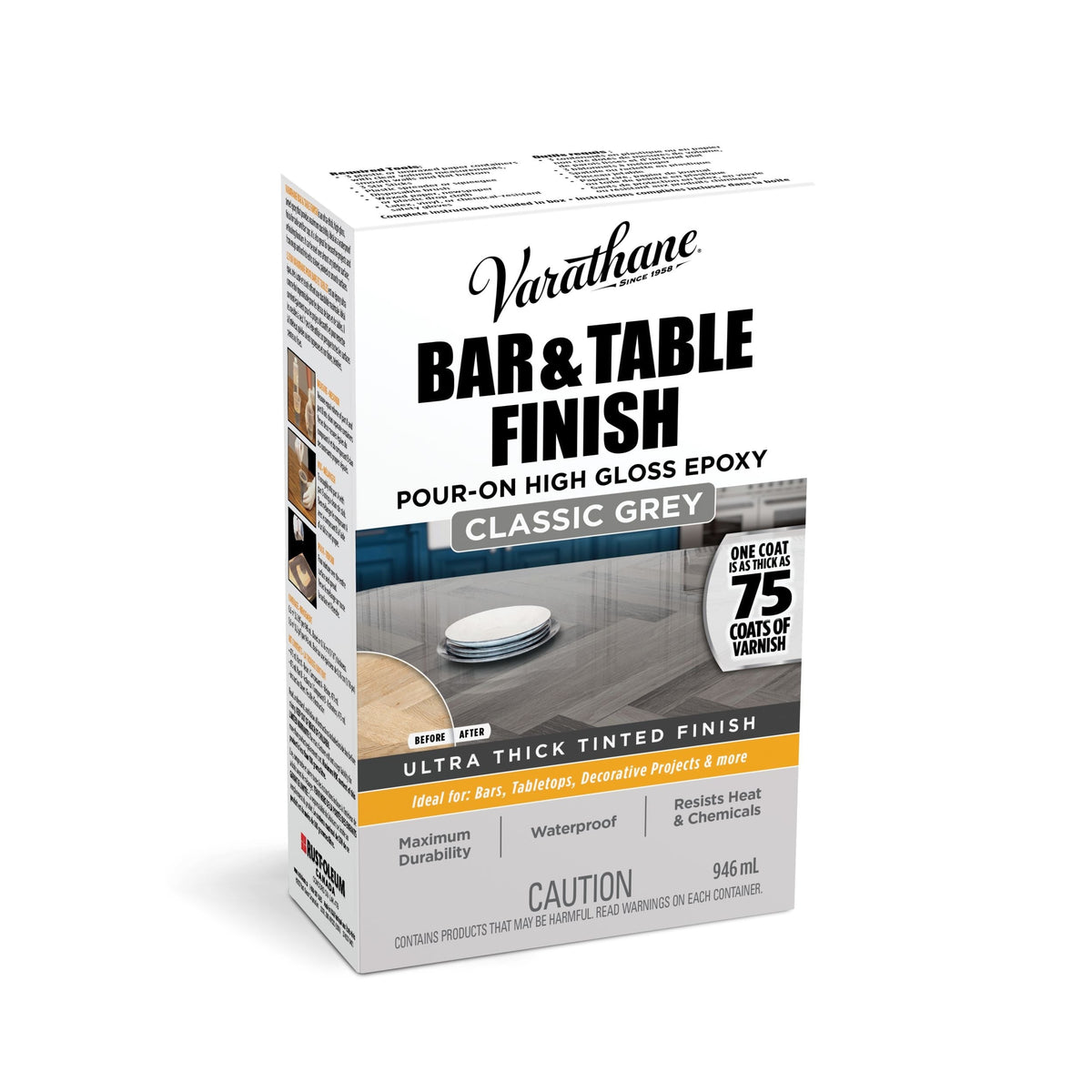 Bar & Table Pour-On Epoxy, 946-mL/ quart